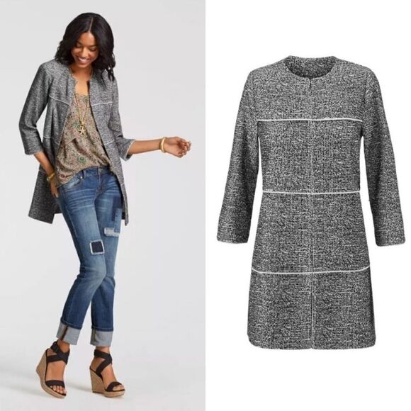 CAbi Adios The Times Jacket Style #5299 XS - Picture 1 of 8